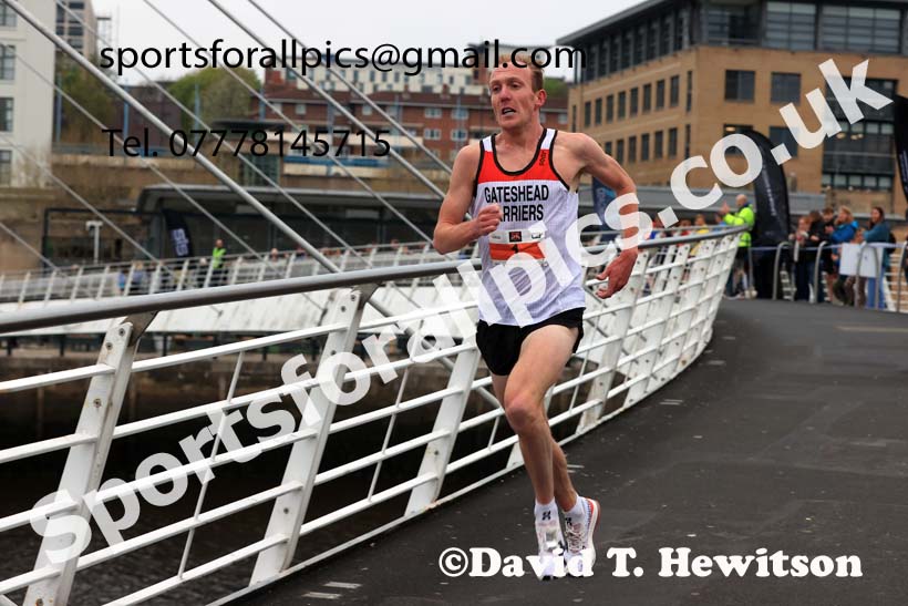 The 2025 Quayside 5k, Newcastle-Gateshead, Wednesday, April 23rd. Photo: David T. Hewitson/Sports for All Pics